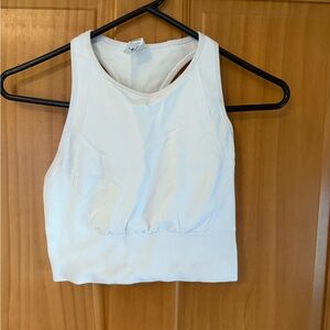 lululemon athletica White Crop Top